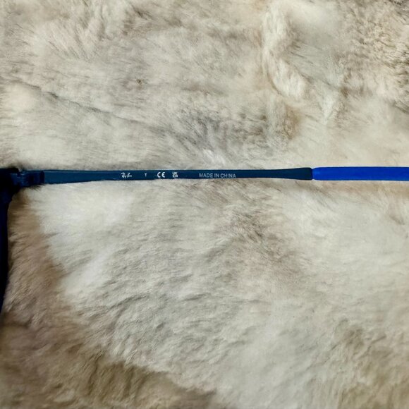 NEW Ray-Ban RB3539 Erika Metal Sunglasses Matte Blue/Blue Light Grey Mirror - Picture 14 of 16